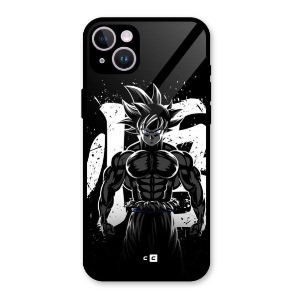 Goku Unleashed Power Glass Back Case for iPhone 14 Plus