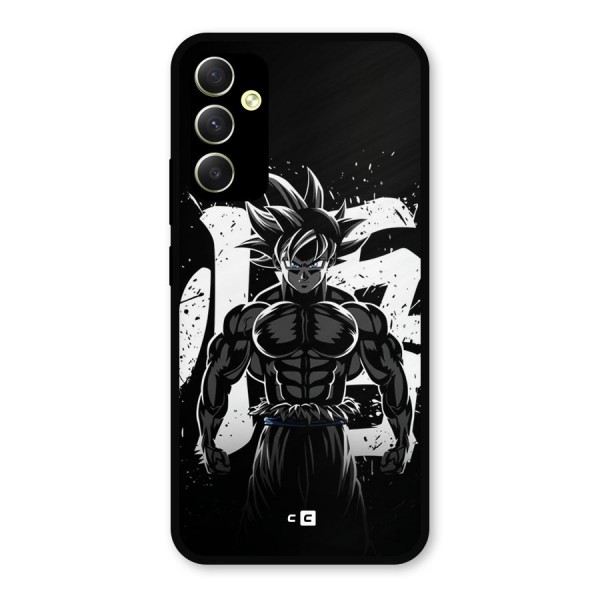 Goku Unleashed Power Metal Back Case for Galaxy A34