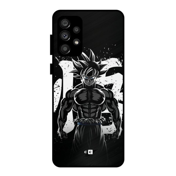 Goku Unleashed Power Metal Back Case for Galaxy A73 5G