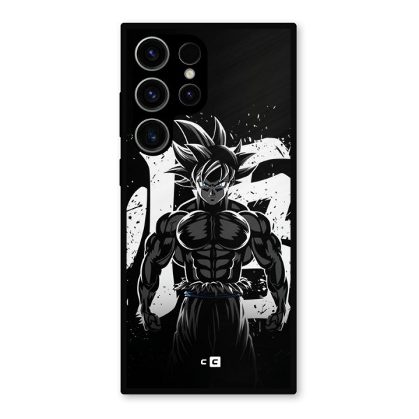 Goku Unleashed Power Metal Back Case for Galaxy S23 Ultra
