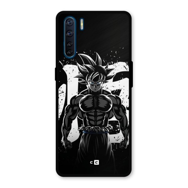 Goku Unleashed Power Metal Back Case for Oppo F15