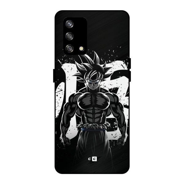 Goku Unleashed Power Metal Back Case for Oppo F19s