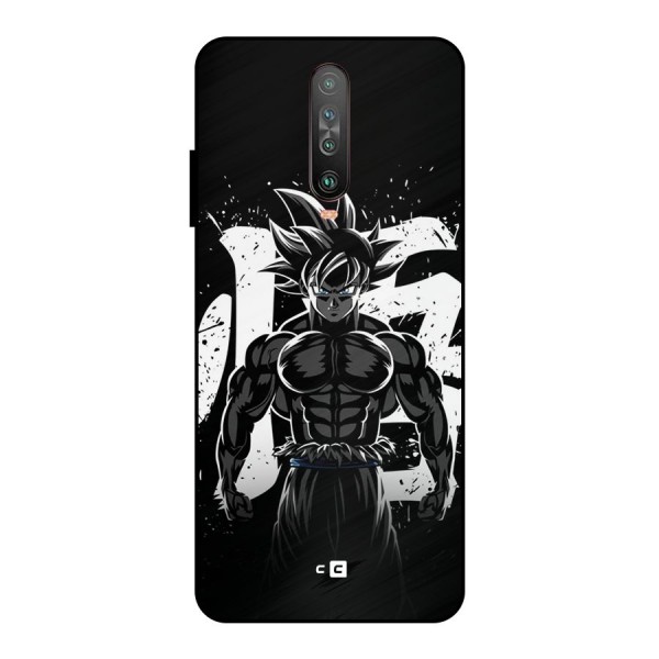 Goku Unleashed Power Metal Back Case for Poco X2