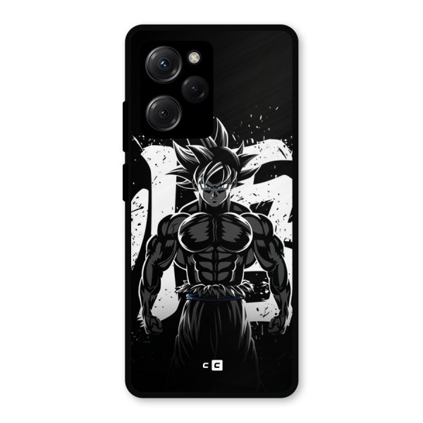 Goku Unleashed Power Metal Back Case for Poco X5 Pro