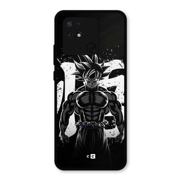 Goku Unleashed Power Metal Back Case for Redmi 10