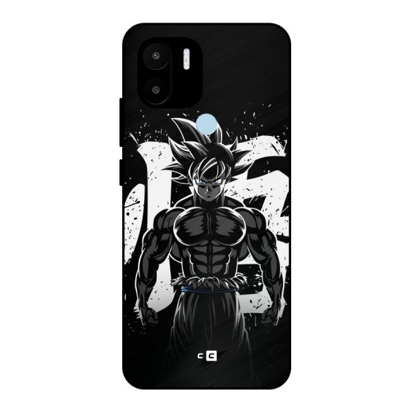 Goku Unleashed Power Metal Back Case for Redmi A1 Plus