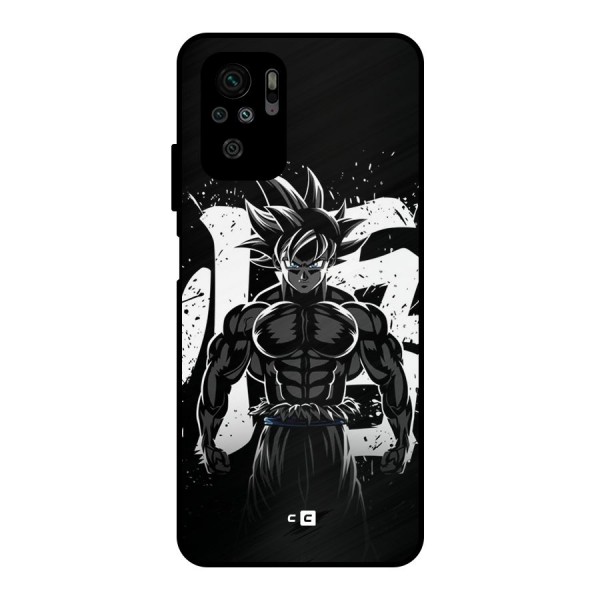 Goku Unleashed Power Metal Back Case for Redmi Note 10S