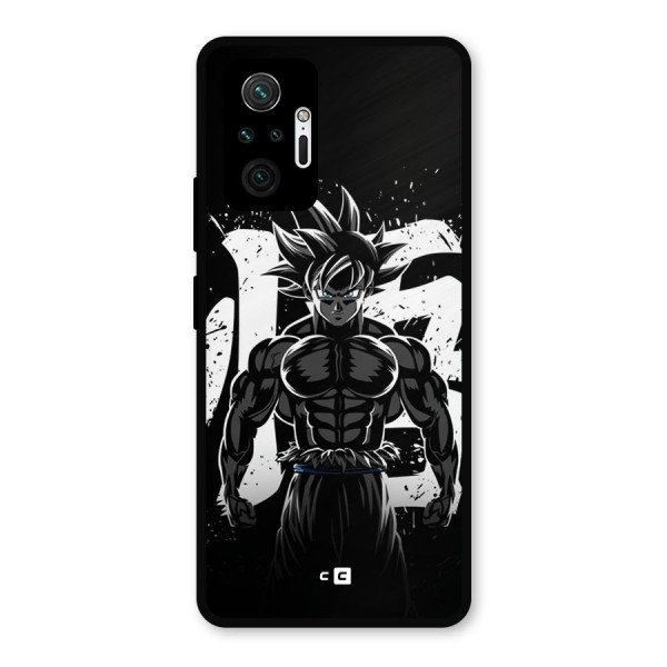 Goku Unleashed Power Metal Back Case for Redmi Note 10 Pro