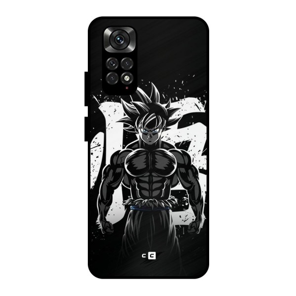 Goku Unleashed Power Metal Back Case for Redmi Note 11 Pro