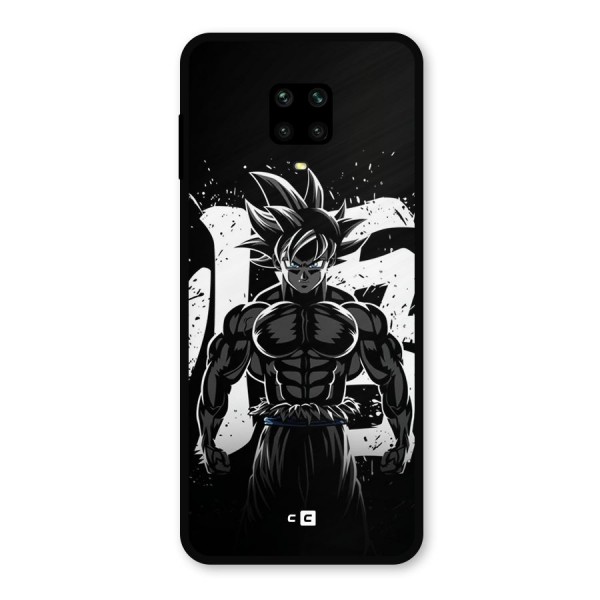 Goku Unleashed Power Metal Back Case for Redmi Note 9 Pro