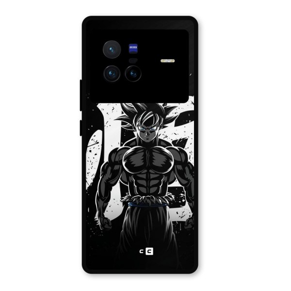 Goku Unleashed Power Metal Back Case for Vivo X80