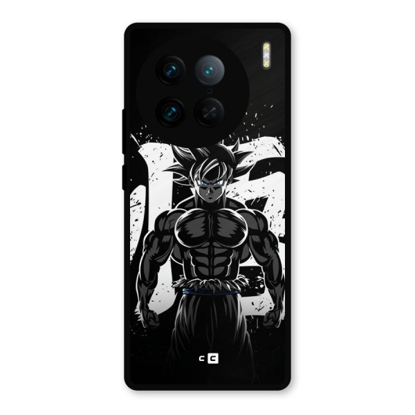 Goku Unleashed Power Metal Back Case for Vivo X90 Pro