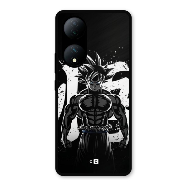 Goku Unleashed Power Metal Back Case for Vivo Y100a