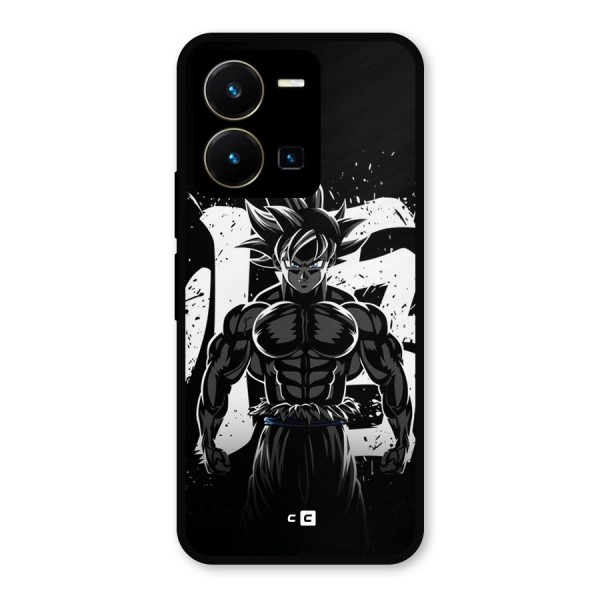 Goku Unleashed Power Metal Back Case for Vivo Y35