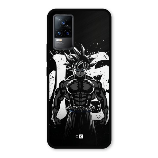 Goku Unleashed Power Metal Back Case for Vivo Y73