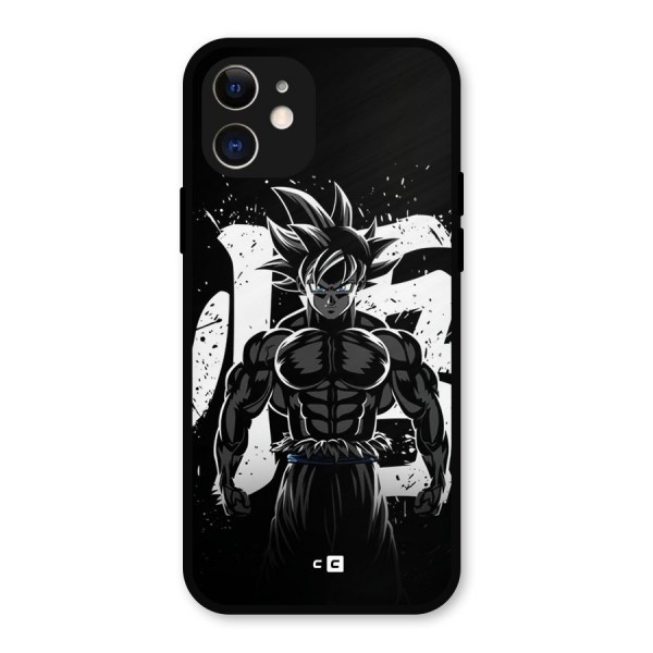 Goku Unleashed Power Metal Back Case for iPhone 12