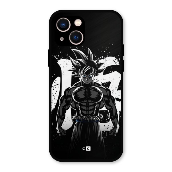 Goku Unleashed Power Metal Back Case for iPhone 13