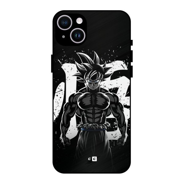 Goku Unleashed Power Metal Back Case for iPhone 14 Plus