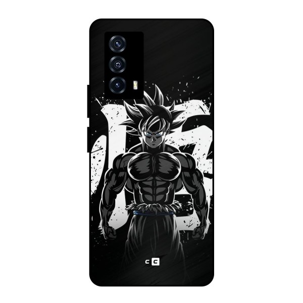 Goku Unleashed Power Metal Back Case for iQOO Z5