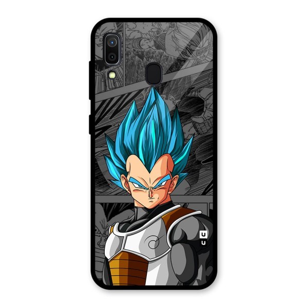 Goku Vegeta Art Glass Back Case for Galaxy A30