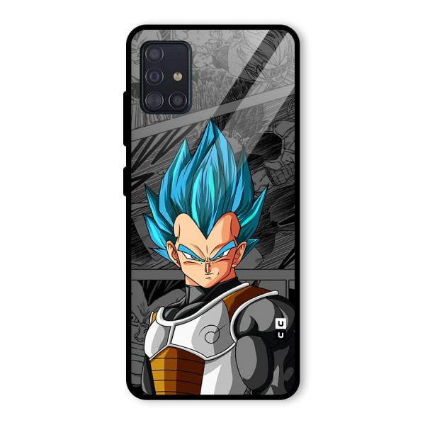 Goku Vegeta Art Glass Back Case for Galaxy A51