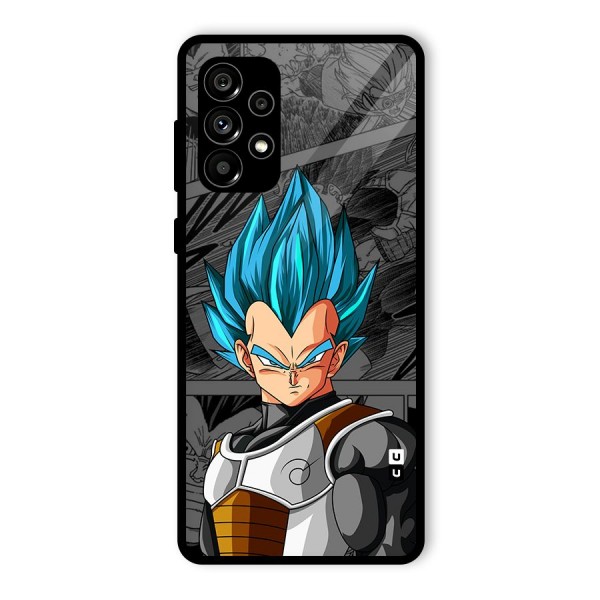 Goku Vegeta Art Glass Back Case for Galaxy A73 5G