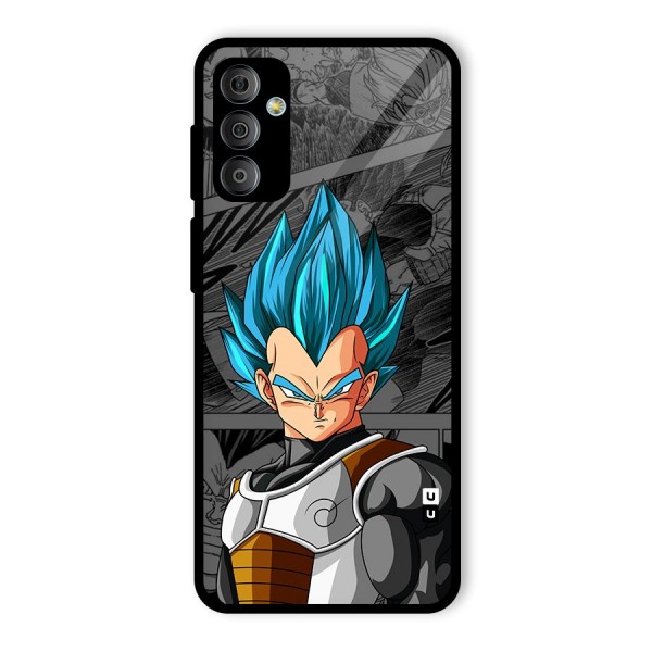 Goku Vegeta Art Glass Back Case for Galaxy F23