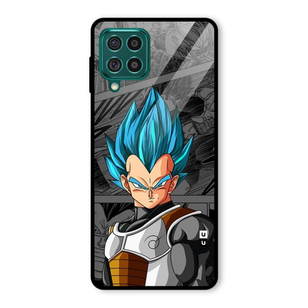 Goku Vegeta Art Glass Back Case for Galaxy F62