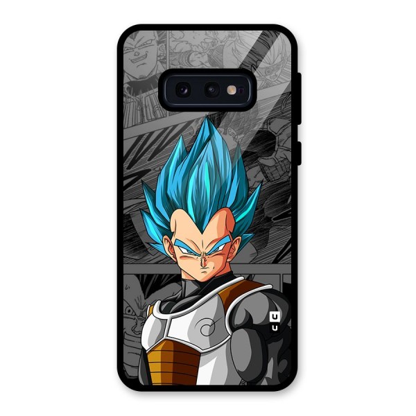 Goku Vegeta Art Glass Back Case for Galaxy S10e