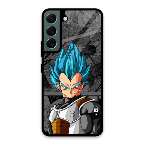 Goku Vegeta Art Glass Back Case for Galaxy S22 5G