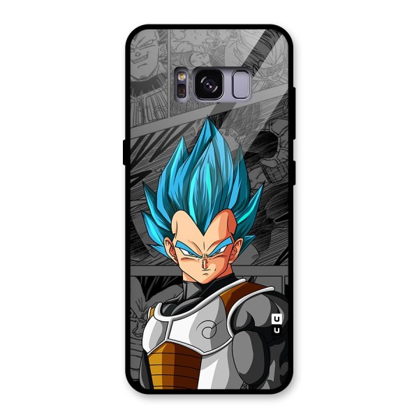 Goku Vegeta Art Glass Back Case for Galaxy S8