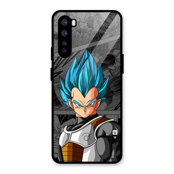 Goku Vegeta Art Glass Back Case for OnePlus Nord