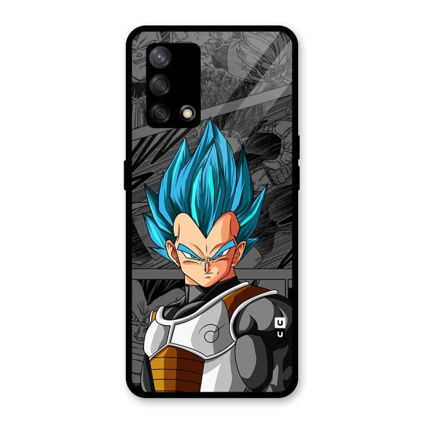 Goku Vegeta Art Glass Back Case for Oppo F19