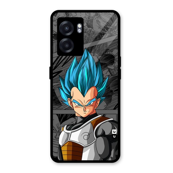 Goku Vegeta Art Glass Back Case for Oppo K10 (5G)