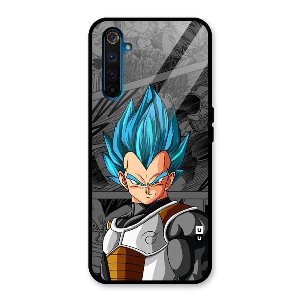 Goku Vegeta Art Glass Back Case for Realme 6 Pro