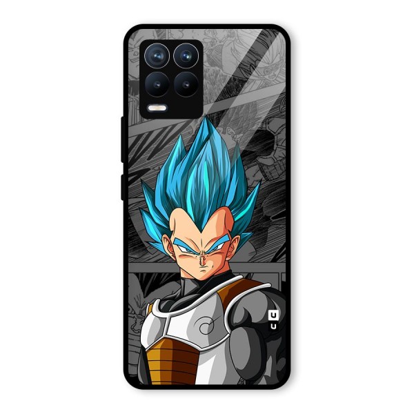 Goku Vegeta Art Glass Back Case for Realme 8 Pro