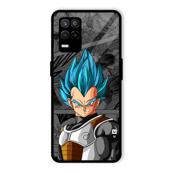 Goku Vegeta Art Glass Back Case for Realme 9 5G