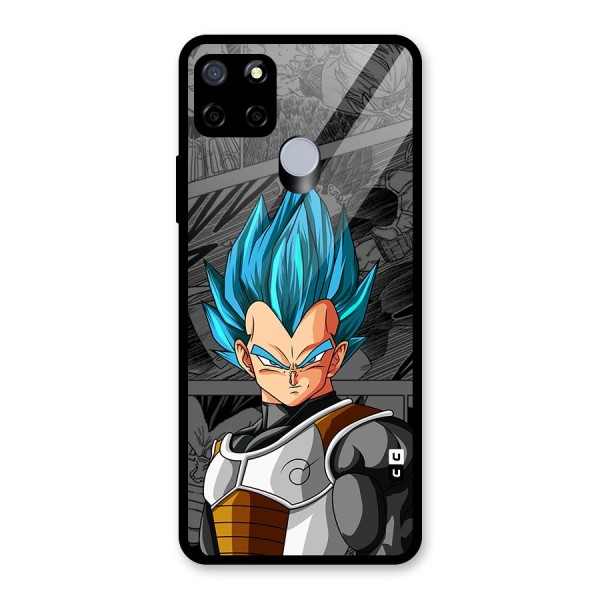 Goku Vegeta Art Glass Back Case for Realme C12