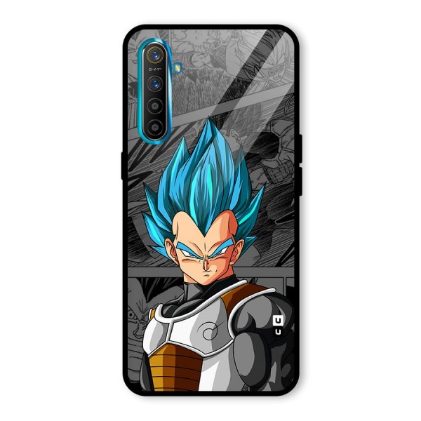 Goku Vegeta Art Glass Back Case for Realme X2