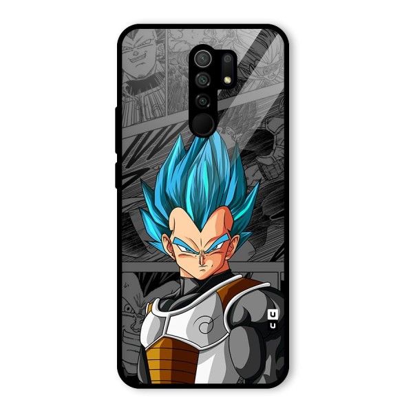 Goku Vegeta Art Glass Back Case for Redmi 9 Prime