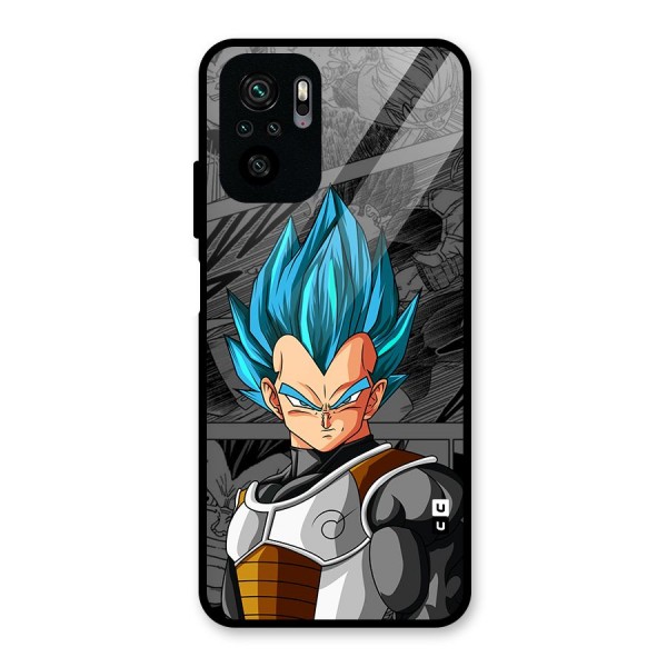 Goku Vegeta Art Glass Back Case for Redmi Note 10