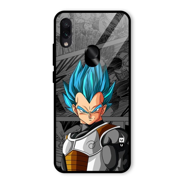 Goku Vegeta Art Glass Back Case for Redmi Note 7