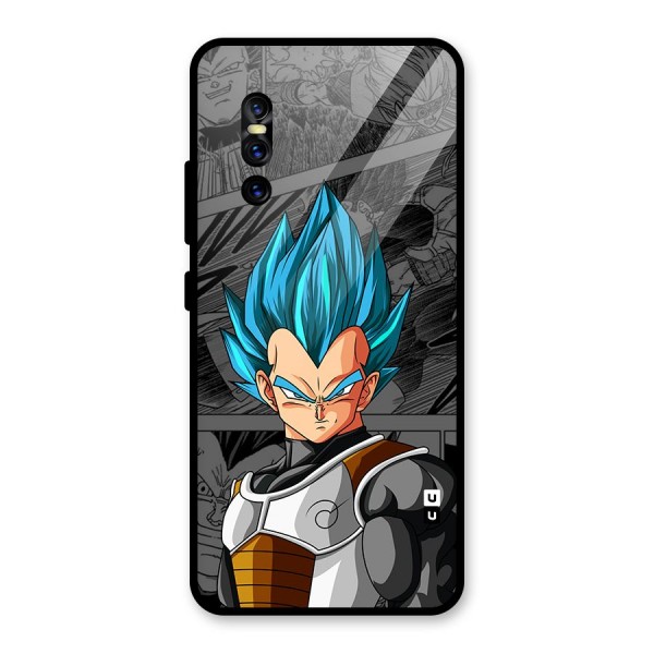 Goku Vegeta Art Glass Back Case for Vivo V15 Pro