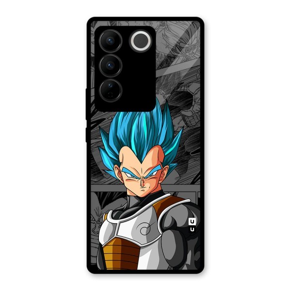 Goku Vegeta Art Glass Back Case for Vivo V27