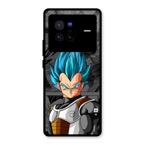 Goku Vegeta Art Glass Back Case for Vivo X80