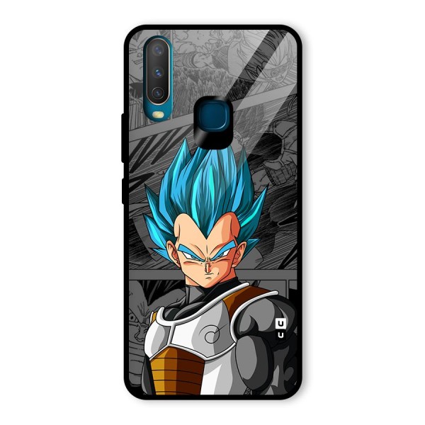 Goku Vegeta Art Glass Back Case for Vivo Y12