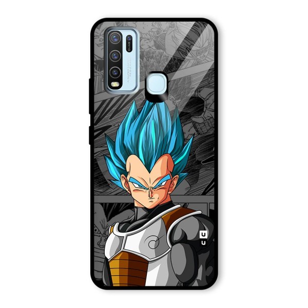 Goku Vegeta Art Glass Back Case for Vivo Y30