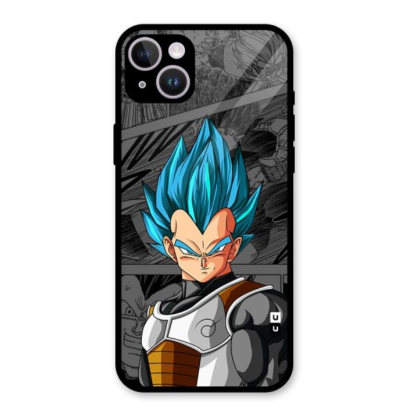 Goku Vegeta Art Glass Back Case for iPhone 14 Plus