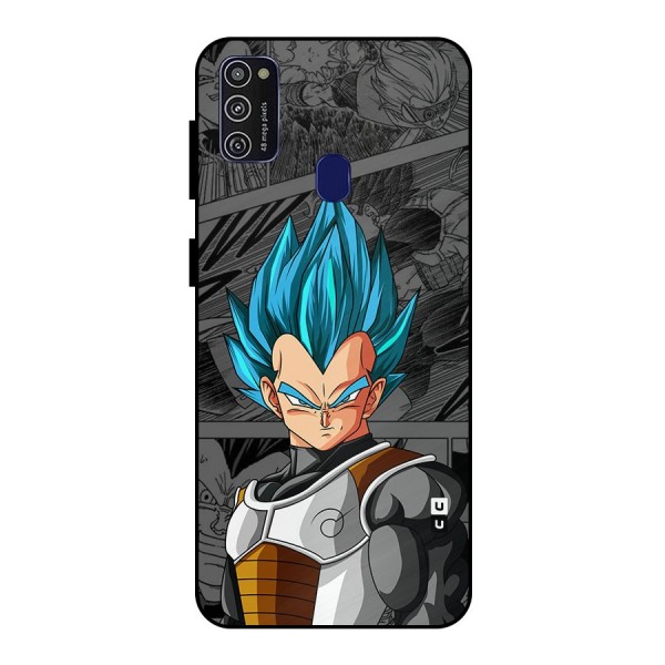 Goku Vegeta Art Metal Back Case for Galaxy M30s