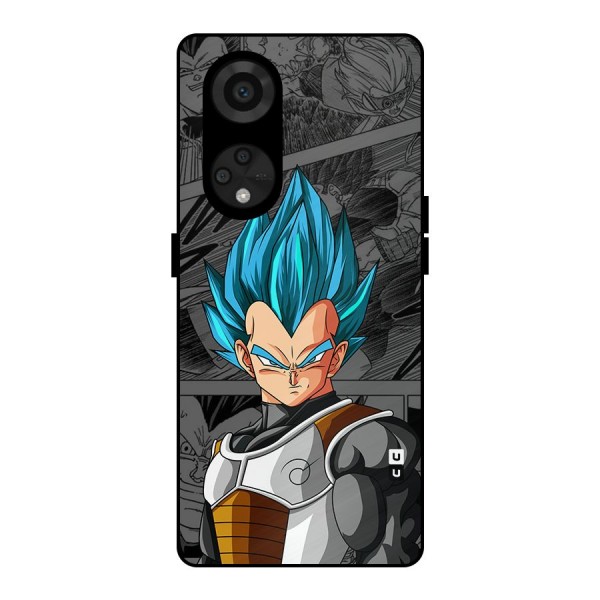 Goku Vegeta Art Metal Back Case for Reno8 T 5G